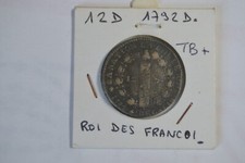 Deniers 1792 roi d'occasion  Rambervillers