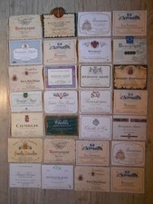 Etiquettes vin bourgogne d'occasion  Gap