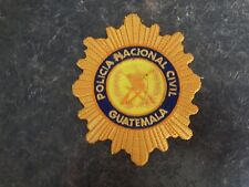 Emblema colecionável Police Nacional Civil Guatemala comprar usado  Enviando para Brazil