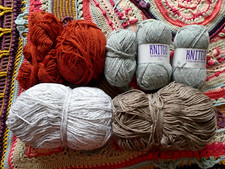Mixed yarn bundle for sale  RUGBY