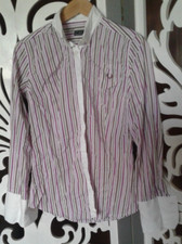 Camicia multirighe cotone usato  Torino
