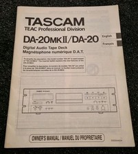 Owner manual tascam for sale  BURY