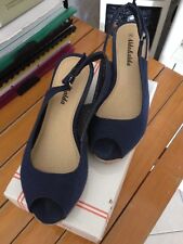 Scarpe zeppe tessuto usato  Assemini