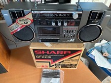 Sharp boombox ghettoblaster gebraucht kaufen  Mölln