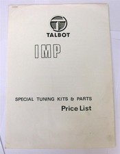 Talbot imp car for sale  LEICESTER