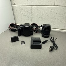 Câmera DSLR Canon EOS Rebel T3 com lente e carregador 16GB 18-55mm comprar usado  Enviando para Brazil
