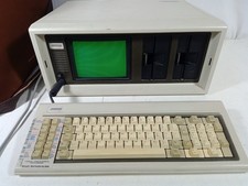 Computador portátil pessoal vintage Compaq desktop com estojo de transporte - Liga comprar usado Computador portátil pessoal vintage Compaq desktop com estojo de transporte - Liga comprar usado  Enviando para Brazil