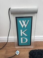 Wkd illuminated light for sale  NOTTINGHAM