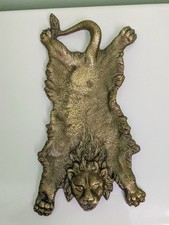 Vintage brass lion for sale  Agawam