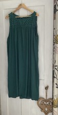Green linen smock for sale  ST. IVES