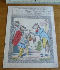Ancien protège cahier d'occasion  Langres