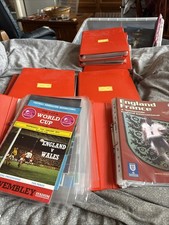 England wembley programmes for sale  BEDFORD