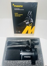 Microfone MAONO PD200X USB/XLR podcast dinâmico preto com RGB - Novo/caixa aberta comprar usado Microfone MAONO PD200X USB/XLR podcast dinâmico preto com RGB - Novo/caixa aberta comprar usado  Enviando para Brazil