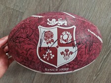 Bola de rugby 2025 British And Irish Lions (2) *PROVA FOTOGRÁFICA + CERTIFICADO DE AUTENTICIDADE* comprar usado  Enviando para Brazil