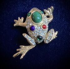 Vintage frog brooch for sale  BRADFORD