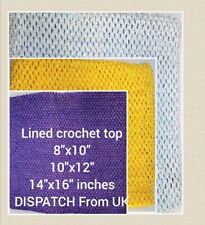 Lined crochet tube for sale  BIRMINGHAM