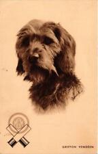Old postcard griffon d'occasion  Expédié en Belgium