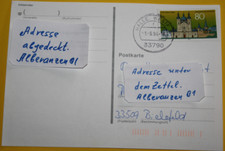 Postkarte befördert halle gebraucht kaufen  Lage