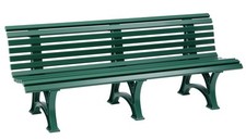 Parkbank kunststoffbank garten gebraucht kaufen  Haiger