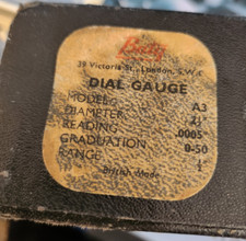 Baty dial gauge for sale  FERRYHILL