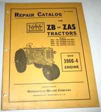 minneapolis moline zb for sale  Elizabeth