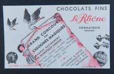 Buvard chocolat rhone d'occasion  Nantes-