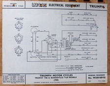 Original lucas triumph for sale  WARRINGTON