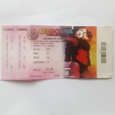 Madonna Sticky And Sweet Tour 2008 Wembley Ticket Stub comprar usado  Enviando para Brazil