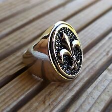 Bague chevalière fleur d'occasion  Beaucourt