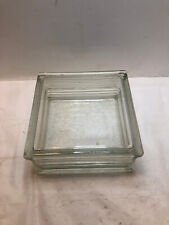 Bloco de vidro 7-3/4" x 7-3/4" x 3-3/4 - Transparente comprar usado  Enviando para Brazil