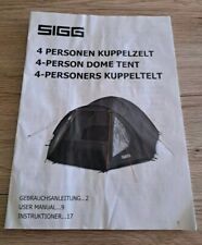 Sigg igluzelt vierpersonenzelt gebraucht kaufen  Kemnath