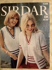 Sirdar knitting pattern for sale  AMMANFORD