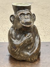 Majolica grotesque monkey for sale  STOURBRIDGE