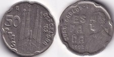Pesetas 1992 espagne d'occasion  Charenton-le-Pont