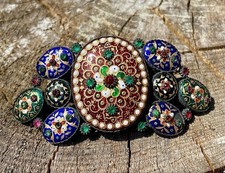Broche émaux bressans d'occasion  Manosque