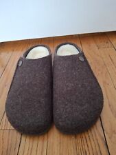 Chinelo masculino tamanho 11- Birkenstock Zermatt Shearling lã feltro  comprar usado  Enviando para Brazil