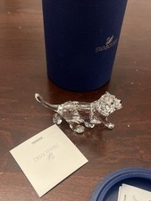 Swarovski crystal lion for sale  Akron