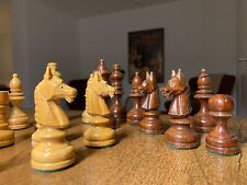 Schachspiel figuren holz gebraucht kaufen  Ratingen