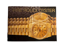 Rolex yster booklet gebraucht kaufen  Hannover