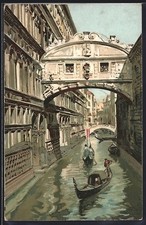 Ansichtskarte Venezia, Ponto dei Sospiri 1912 , usado comprar usado  Enviando para Brazil