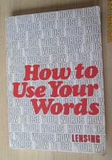 How use words gebraucht kaufen  Schriesheim