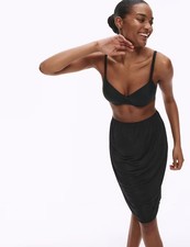 Plain black slip for sale  POOLE