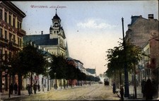 Ak Warszawa Warszawa Polska, ulica Leszno - 10450359 na sprzedaż  Wysyłka do Poland