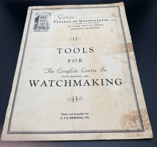 Rare watchmaking tools for sale  Pataskala