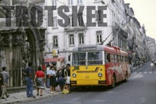 35mm Slide PORTUGAL Coimbra Trolleybus 40 1989 Original Português, usado comprar usado  Enviando para Brazil