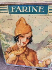 Ancienne boite lithographié d'occasion  Les Avenières