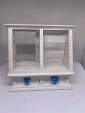 casa de bonecas miniatura padaria display portas vazias usadas armário de trabalho como está, usado comprar usado  Enviando para Brazil