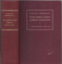 Vocabolario greco italiano. usato  Trento