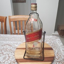 Usado, RARO Grande Antigo Johnnie Walker Etiqueta Vermelha Garrafa de 4,5 Litros e Suporte 19" Licor Escocês comprar usado  Enviando para Brazil