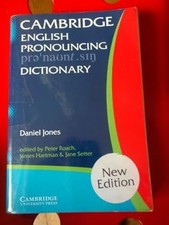 Dicionário de Pronúncia Cambridge Inglês, Jones, Daniel, Usado; Livro Muito Bom comprar usado  Enviando para Brazil